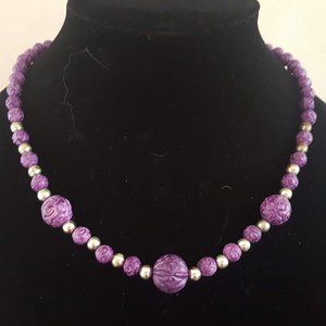 Choker necklace and kitty pin